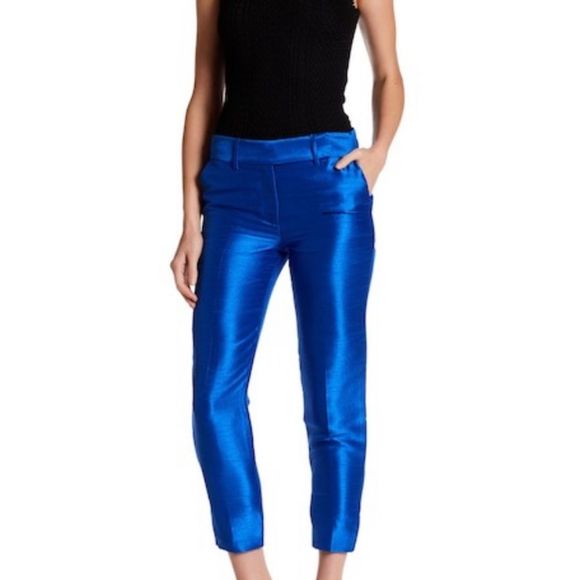 Halston Heritage Pants - Halston Heritage Bright Cobalt Size 6 NWT $295